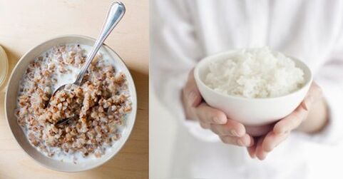 buckwheat and rice porridge to get rid of the keto diet