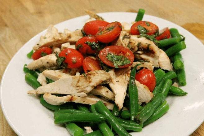 Chicken salad on a protein diet