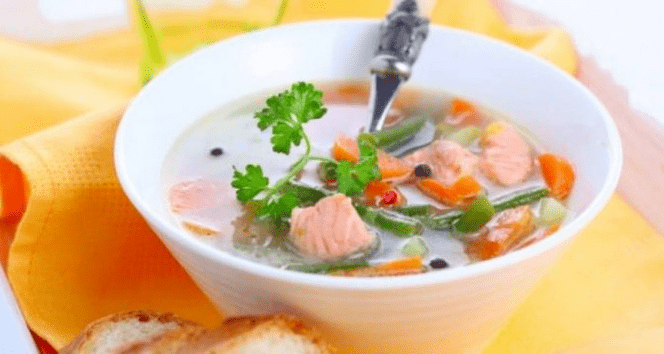 fish soup in protein diet
