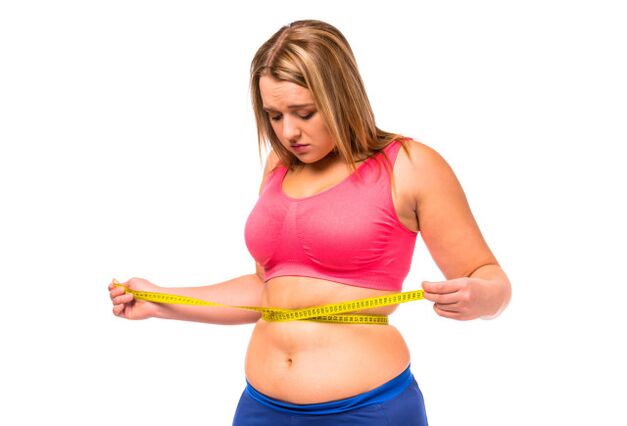 Dieting doesn't help the girl gain weight