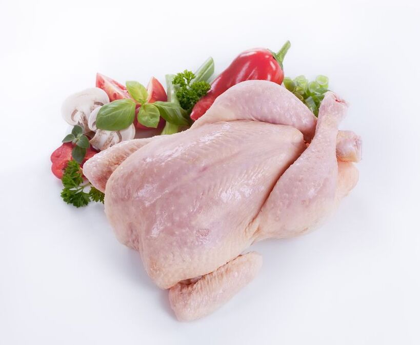 On the third day of the 6-petal diet, you can eat chicken in unlimited quantities. 