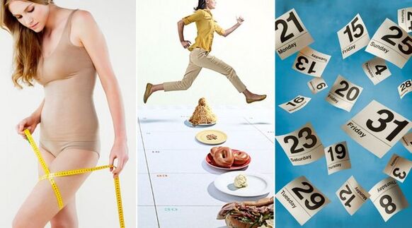 Changing your diet will help you lose 5 kg of excess weight in 1 week