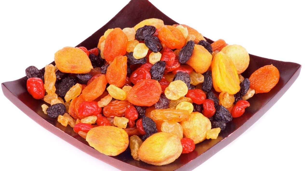 Dried fruits are suitable for the Japanese diet